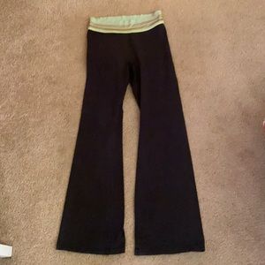 Aerie Flared Black Leggings